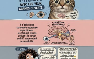 Le surprenant pouvoir de la connexion oeil-oreille