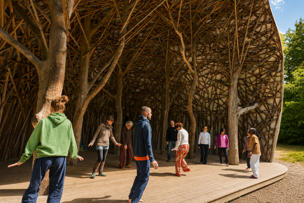 neurodanse bois de monco scene forestiere