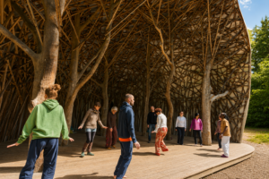 neurodanse bois de monco scene forestiere